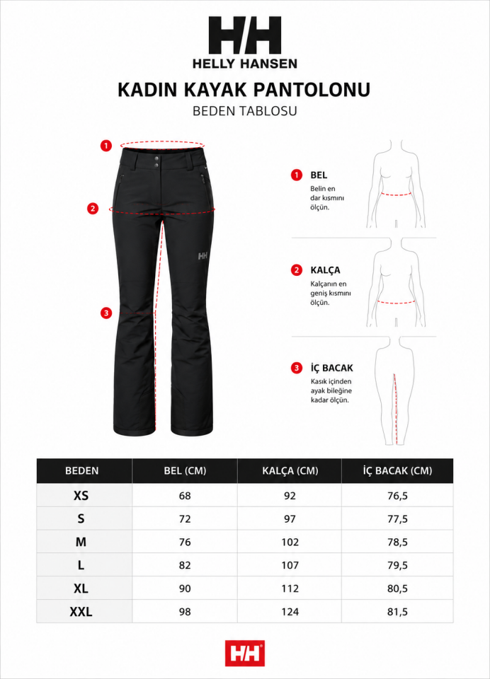 Helly Hansen Nora Softshell Kadın Kayak Pantolonu-HHA.66052