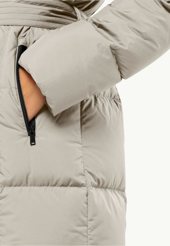 Jack Wolfskin Frozen Lake Coat Kadın Mont-1206132