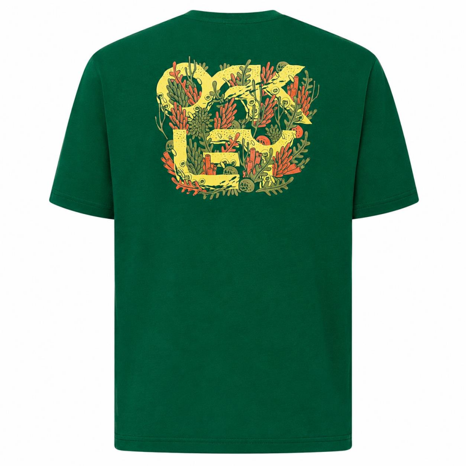 Oakley Sea Nassa Erkek T-Shirt-FOA405460GRN