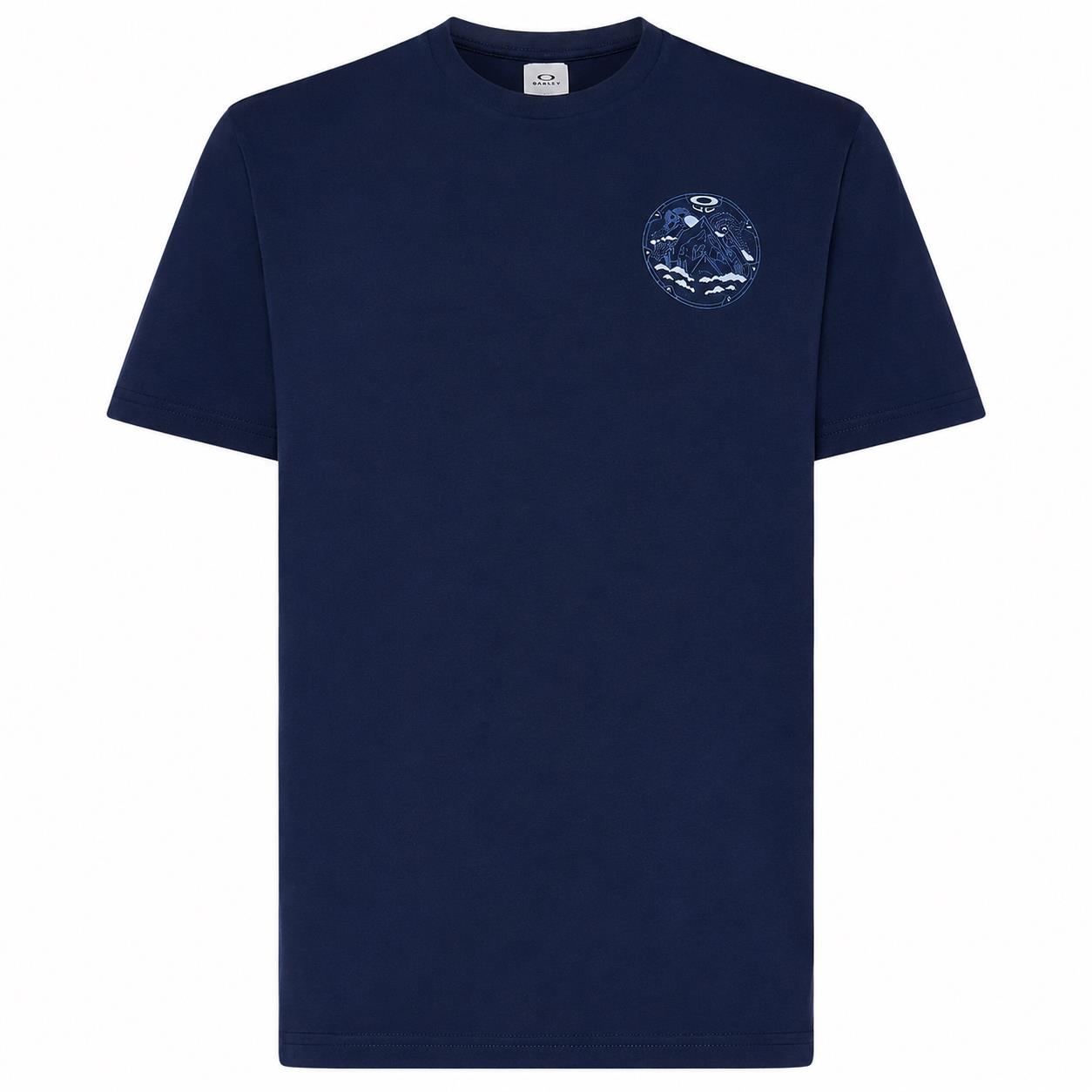 Oakley Rings Mountain Erkek T-Shirt-FOA405467NAV