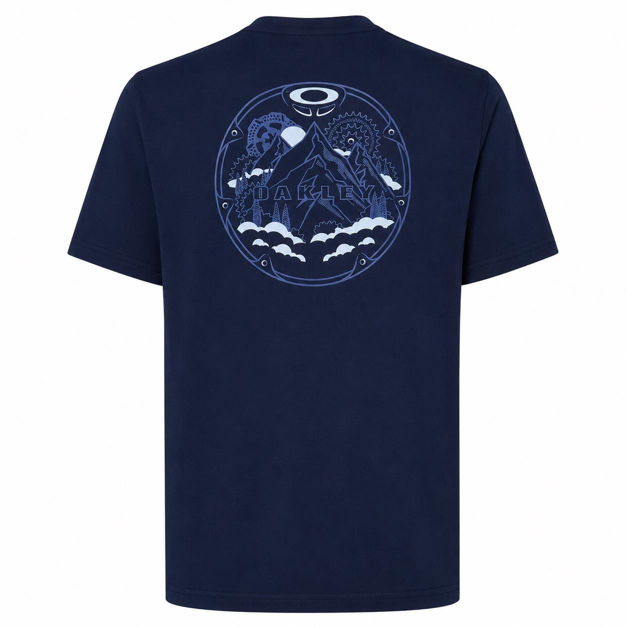 Oakley Rings Mountain Erkek T-Shirt-FOA405467NAV