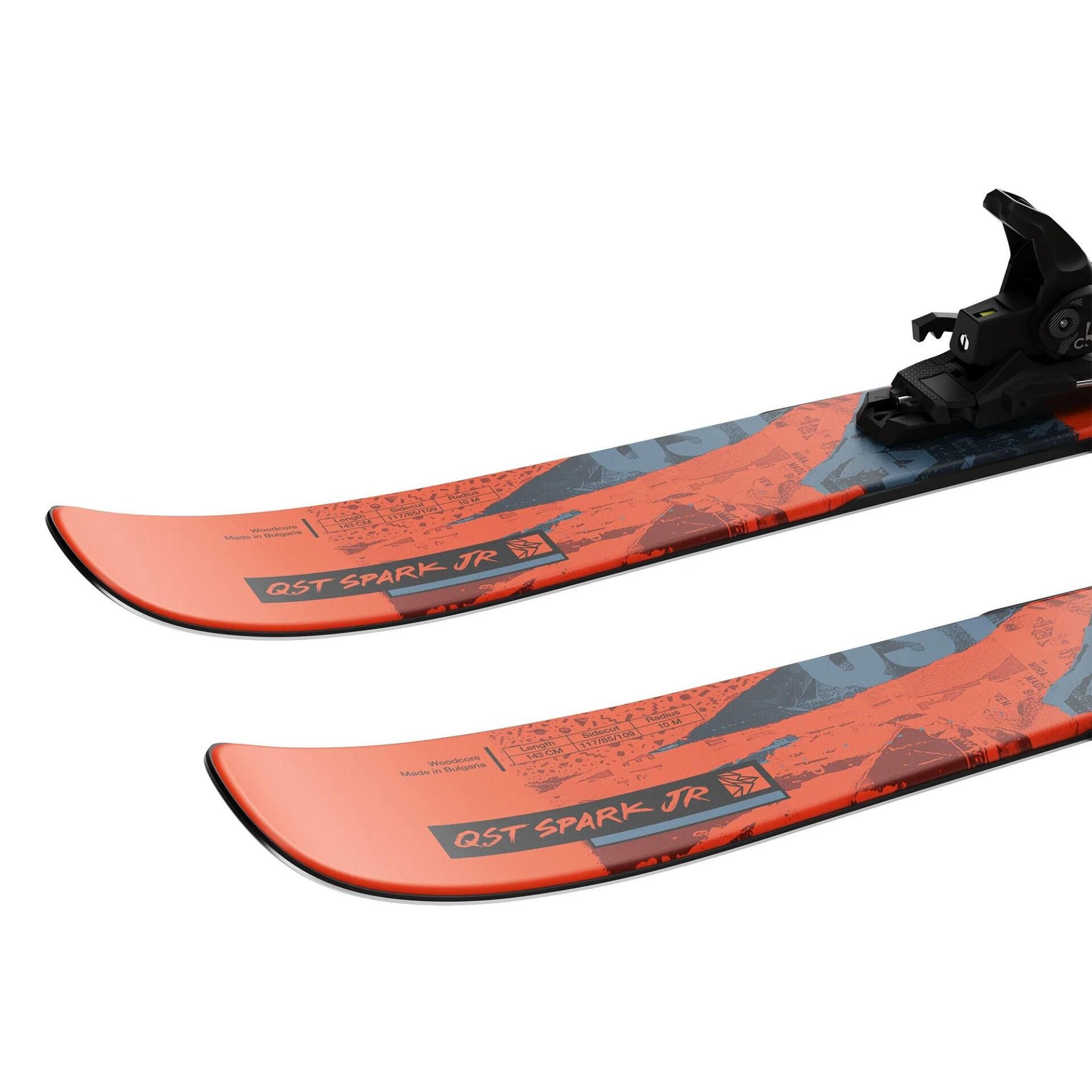 Salomon QST SPARK jr S Çocuk Kayak + Bağlaması-L47055300