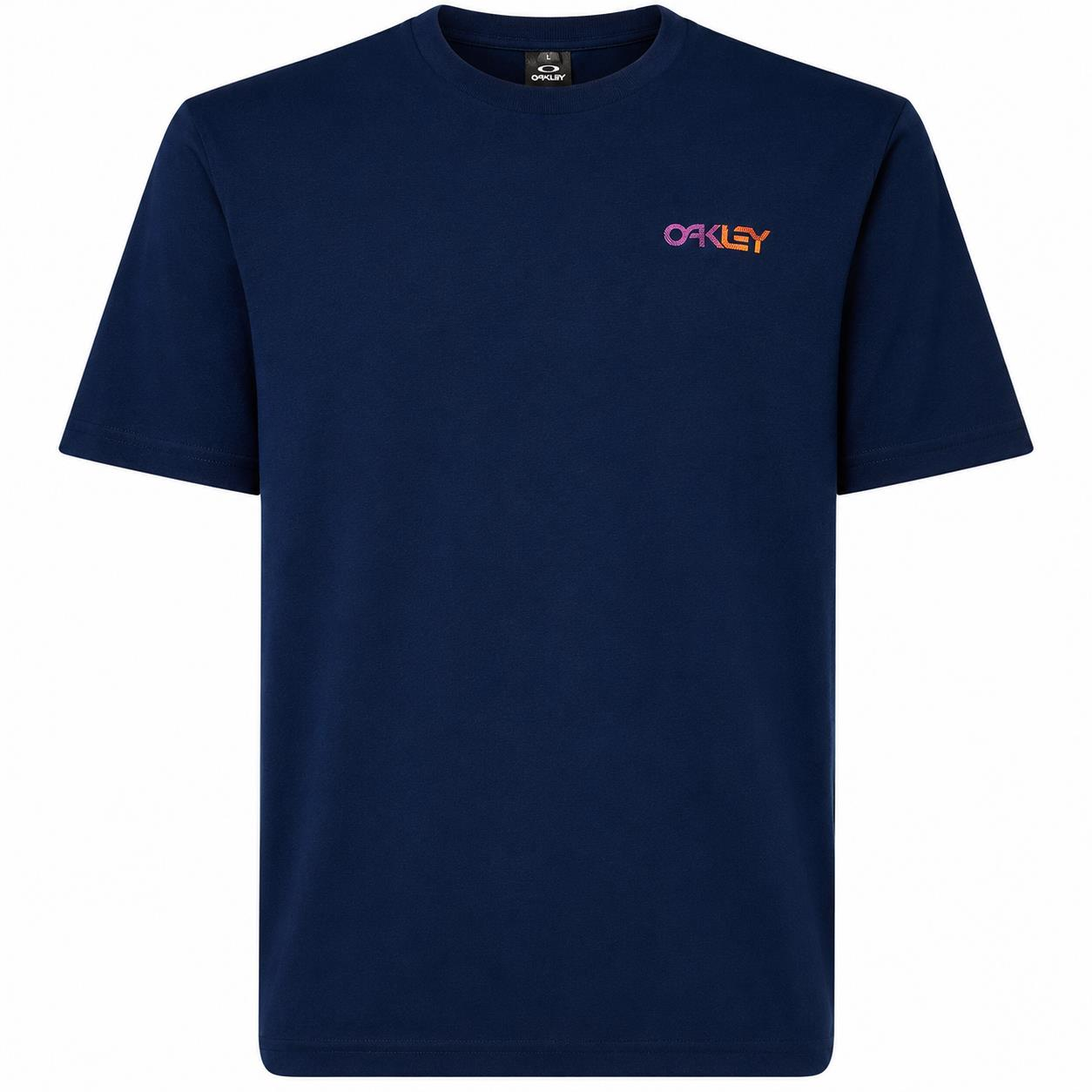 Oakley Fingerprint B1B Erkek T-Shirt-FOA405486NAV