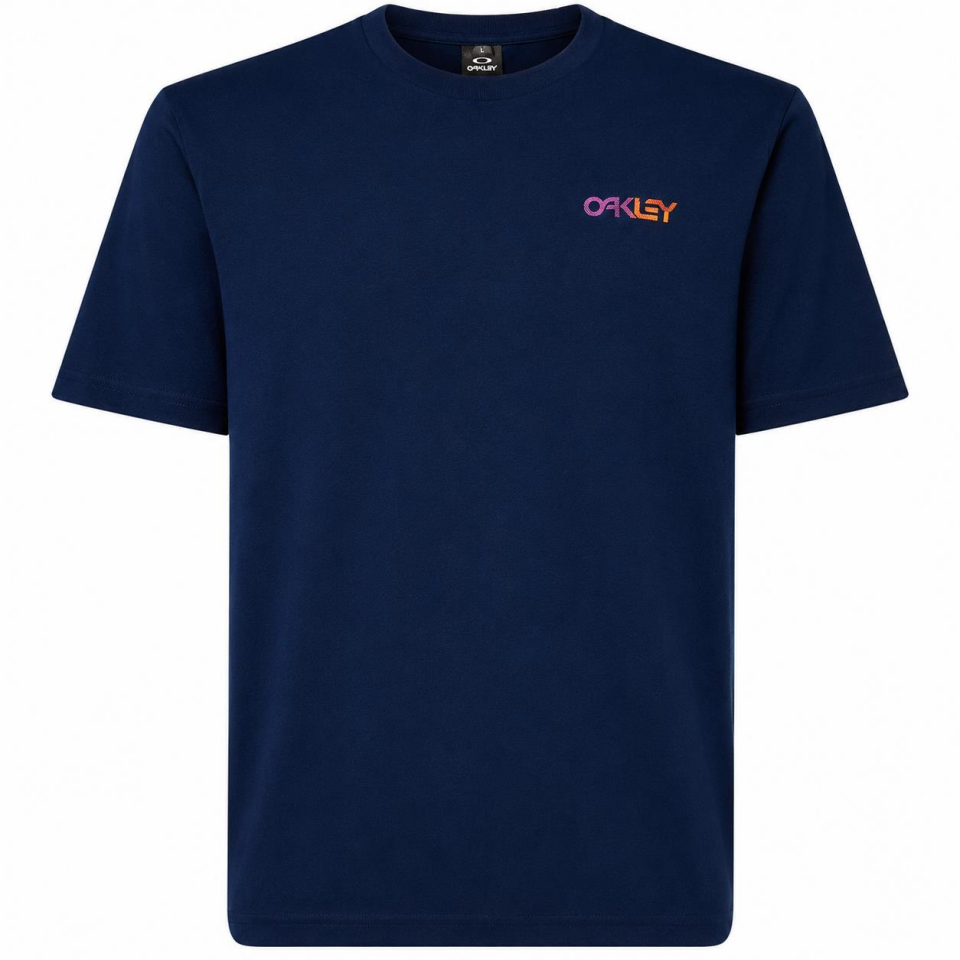 Oakley Fingerprint B1B Erkek T-Shirt-FOA405486NAV