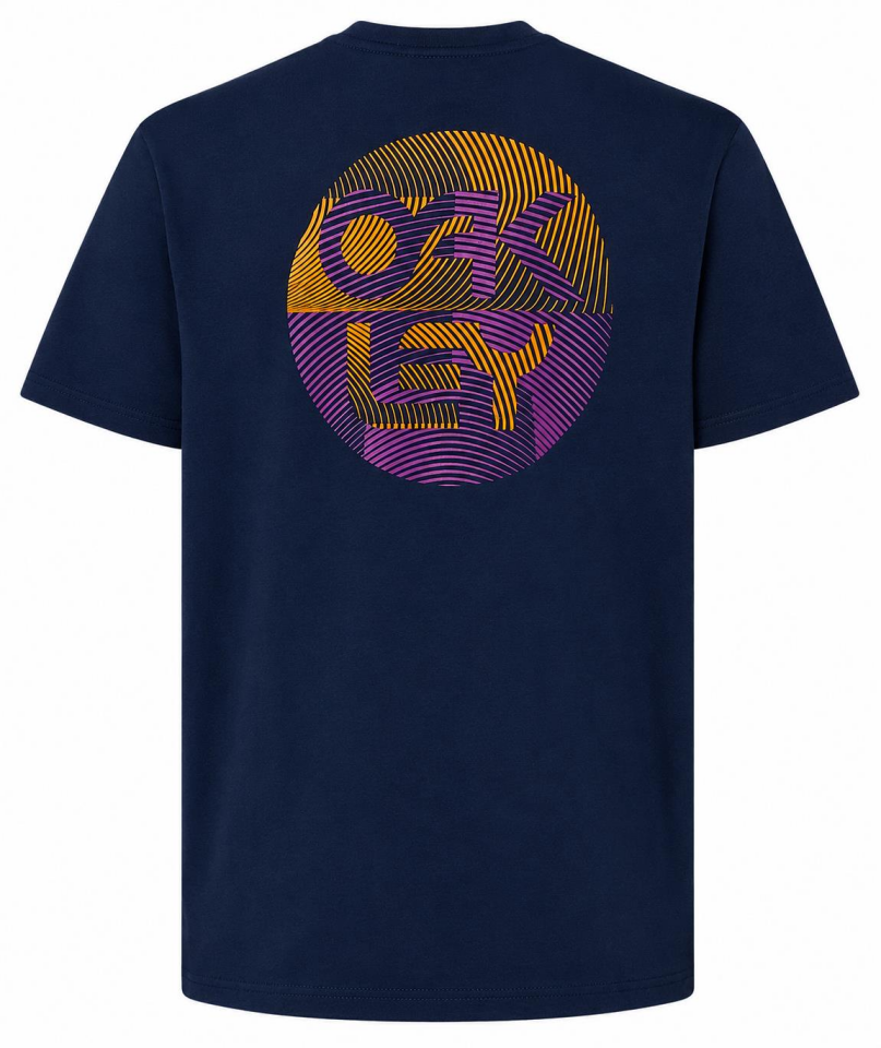 Oakley Fingerprint B1B Erkek T-Shirt-FOA405486NAV