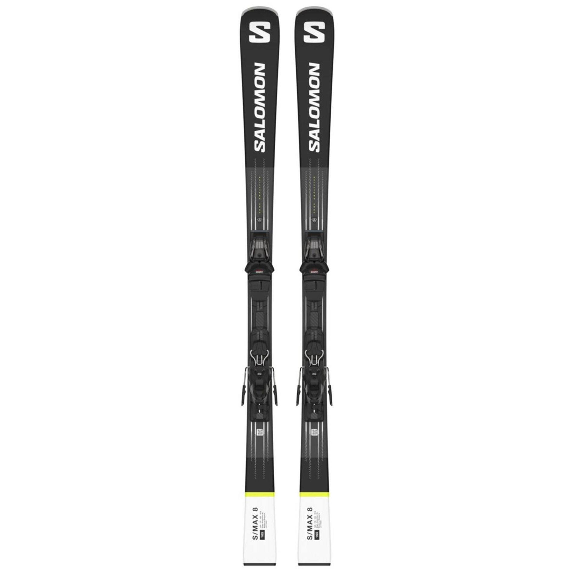 Salomon E S/MAX 8 Erkek Kayak + Bağlaması-L41770600