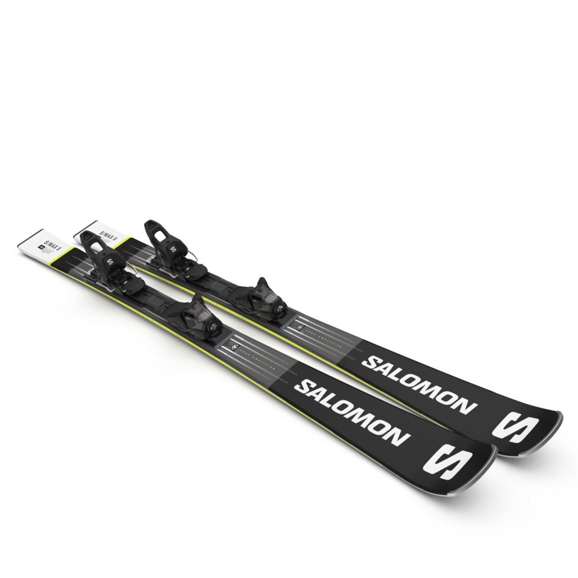 Salomon E S/MAX 8 Erkek Kayak + Bağlaması-L41770600