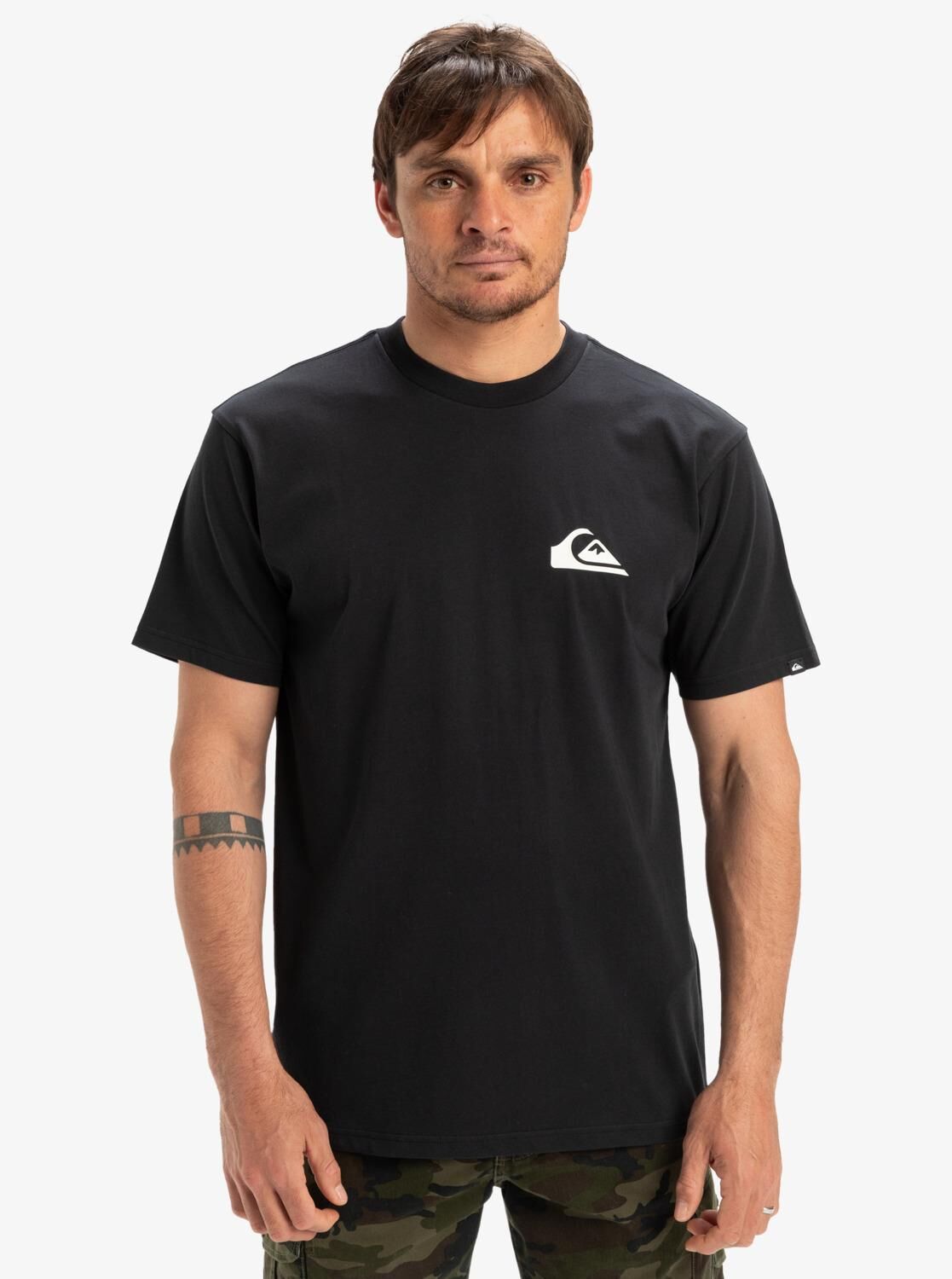 Quiksilver Ev Mini Logo SS Erkek T-Shirt-EQYZT08042