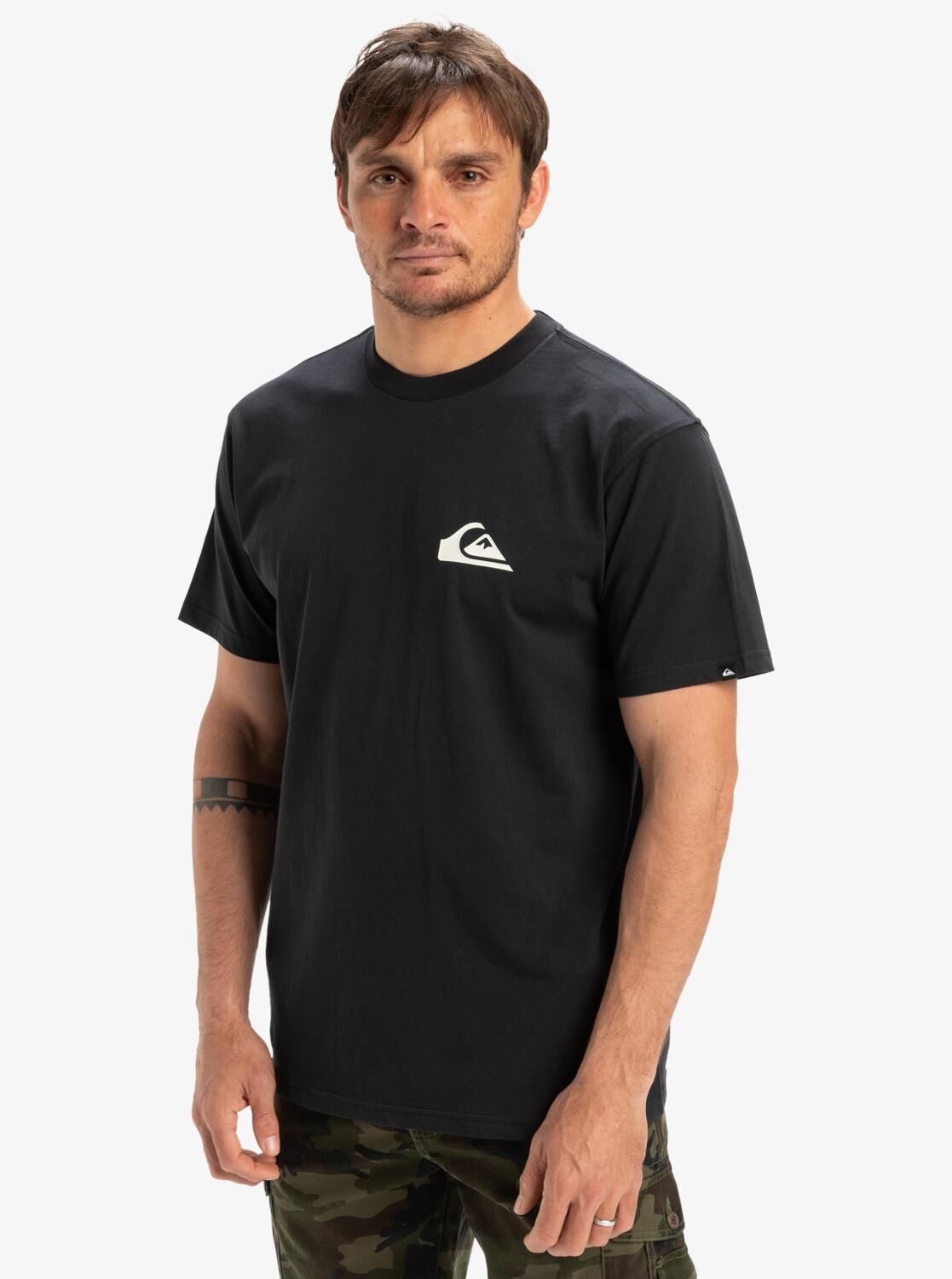 Quiksilver Ev Mini Logo SS Erkek T-Shirt-EQYZT08042