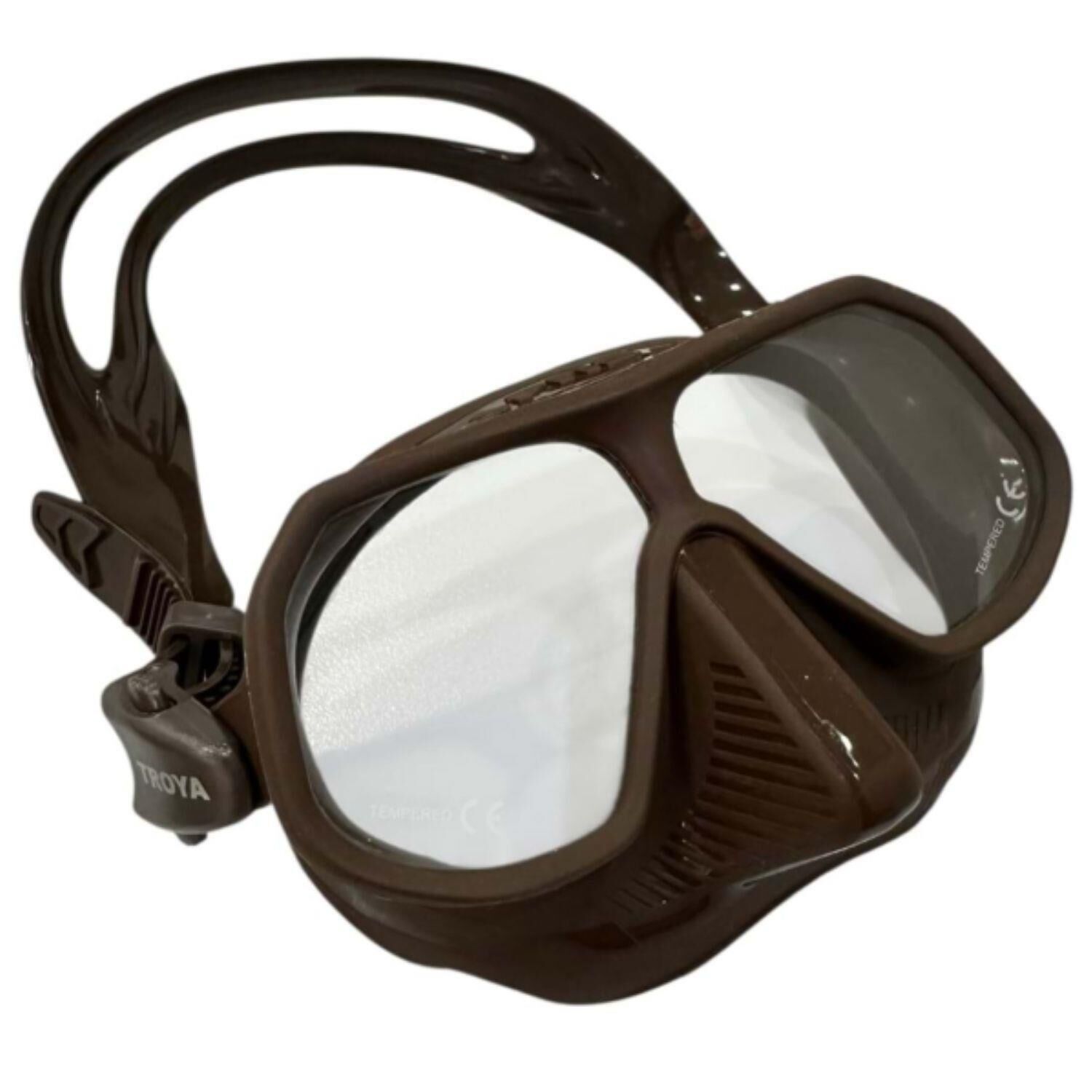 Apnea M16 Troya Brown Dalış Maskesi-TROYAM16C17