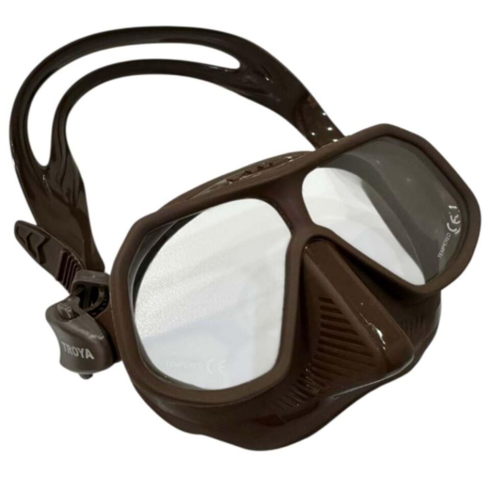 Apnea M16 Troya Brown Dalış Maskesi-TROYAM16C17