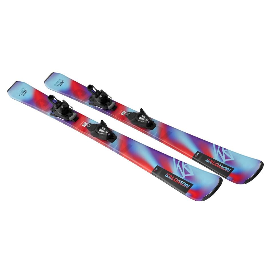 Salomo QST JR S Çocuk Kayak + Bağlaması-L47623100