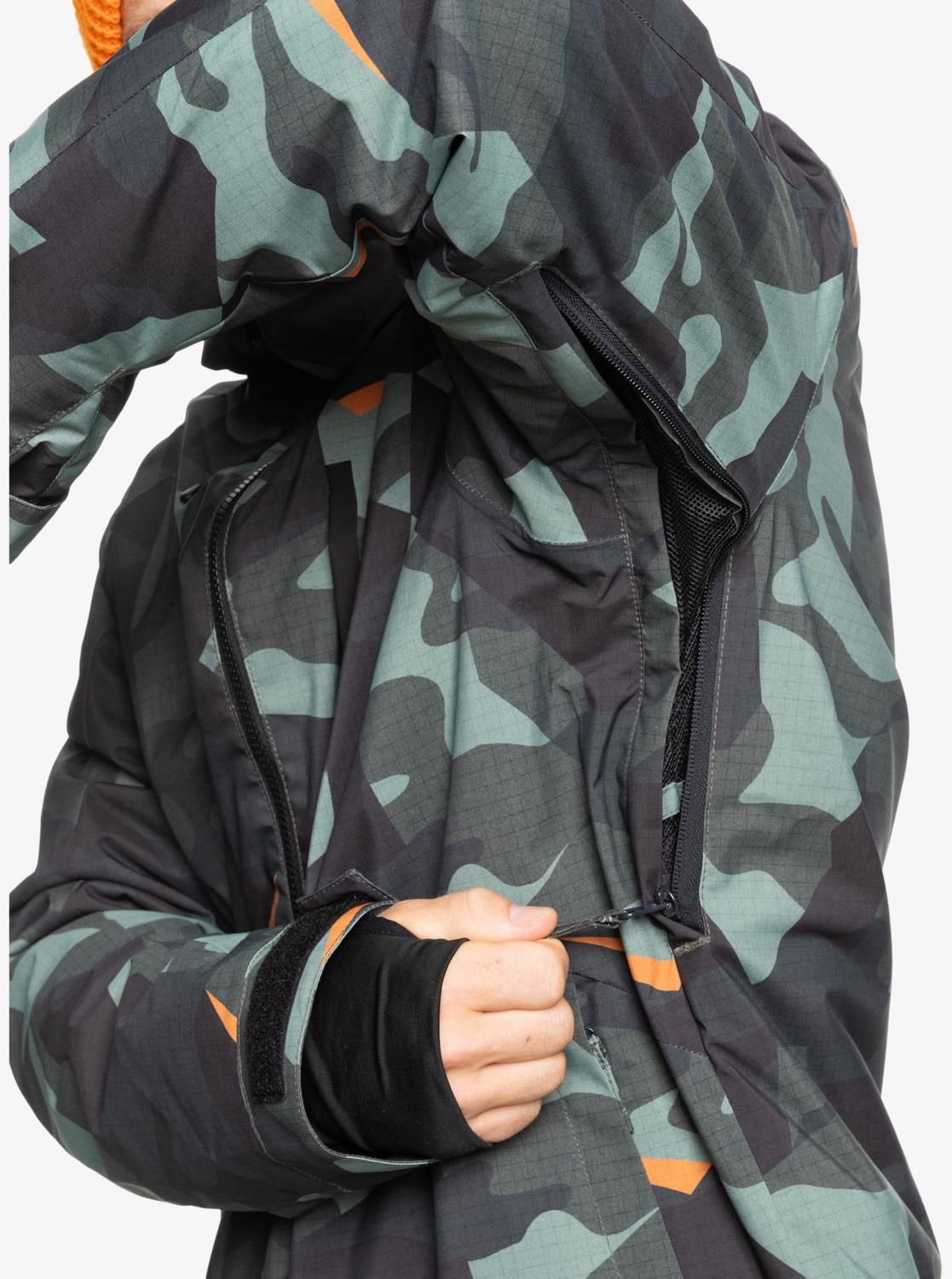 Quiksilver Mission Printed Erkek Kayak/Snowboard Mont-EQYTJ03479