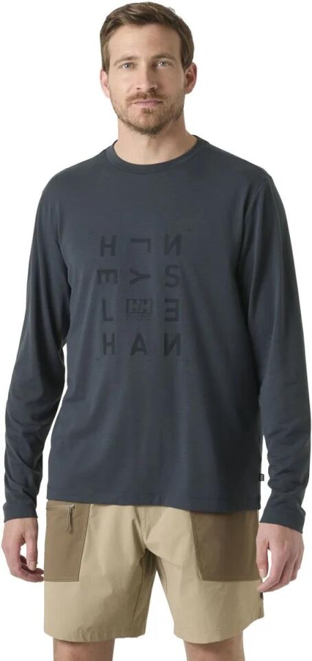 Helly Hansen Skog Graphic Uzun Kollu Erkek T-Shirt-HHA.63407