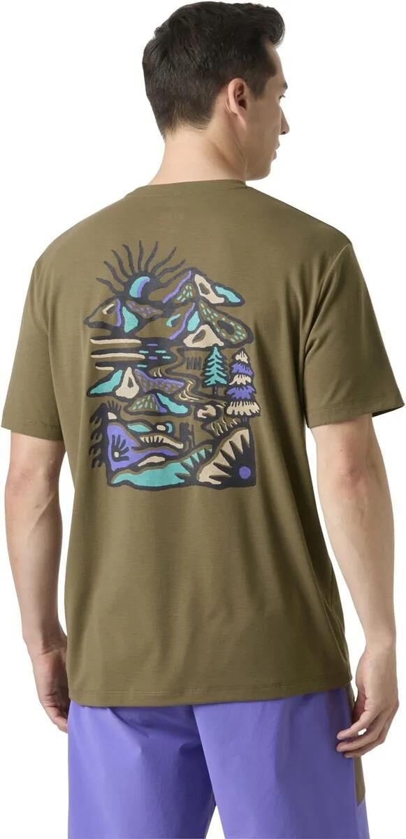Helly Hansen Skog Recycled Graphic Erkek T-Shirt-HHA.63082