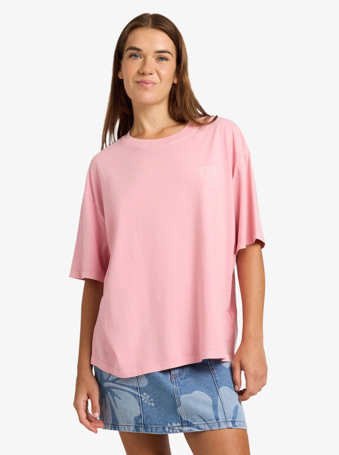 Roxy Talloversize Washed Kadın T-Shirt-ERJZT06081