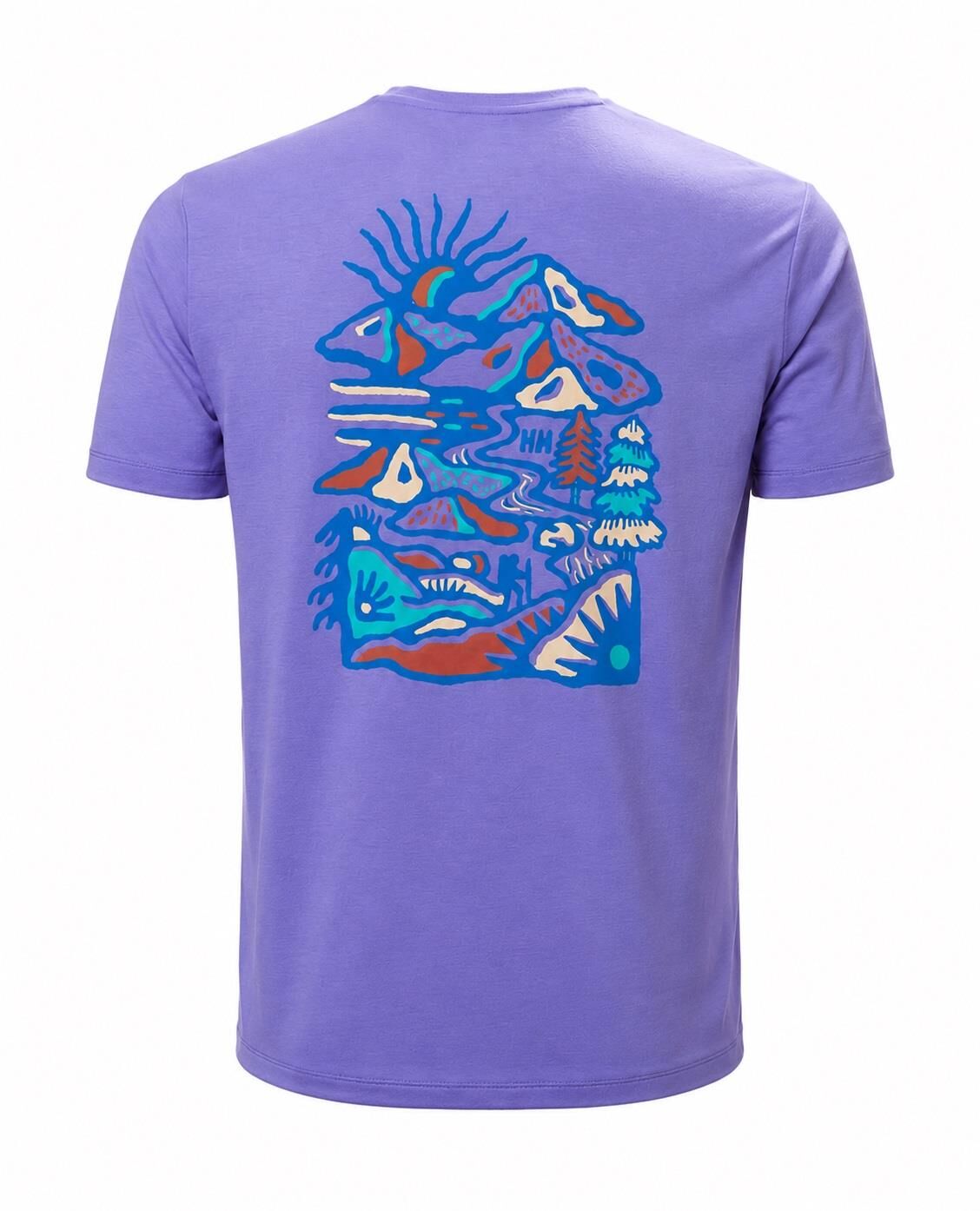 Helly Hansen Skog Recycled Graphic Erkek T-Shirt-HHA.63082