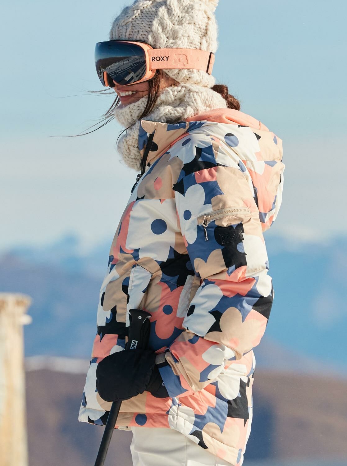 Roxy Alofted Puffy Kadın Kayak/Snowboard Mont-ERJTJ03470