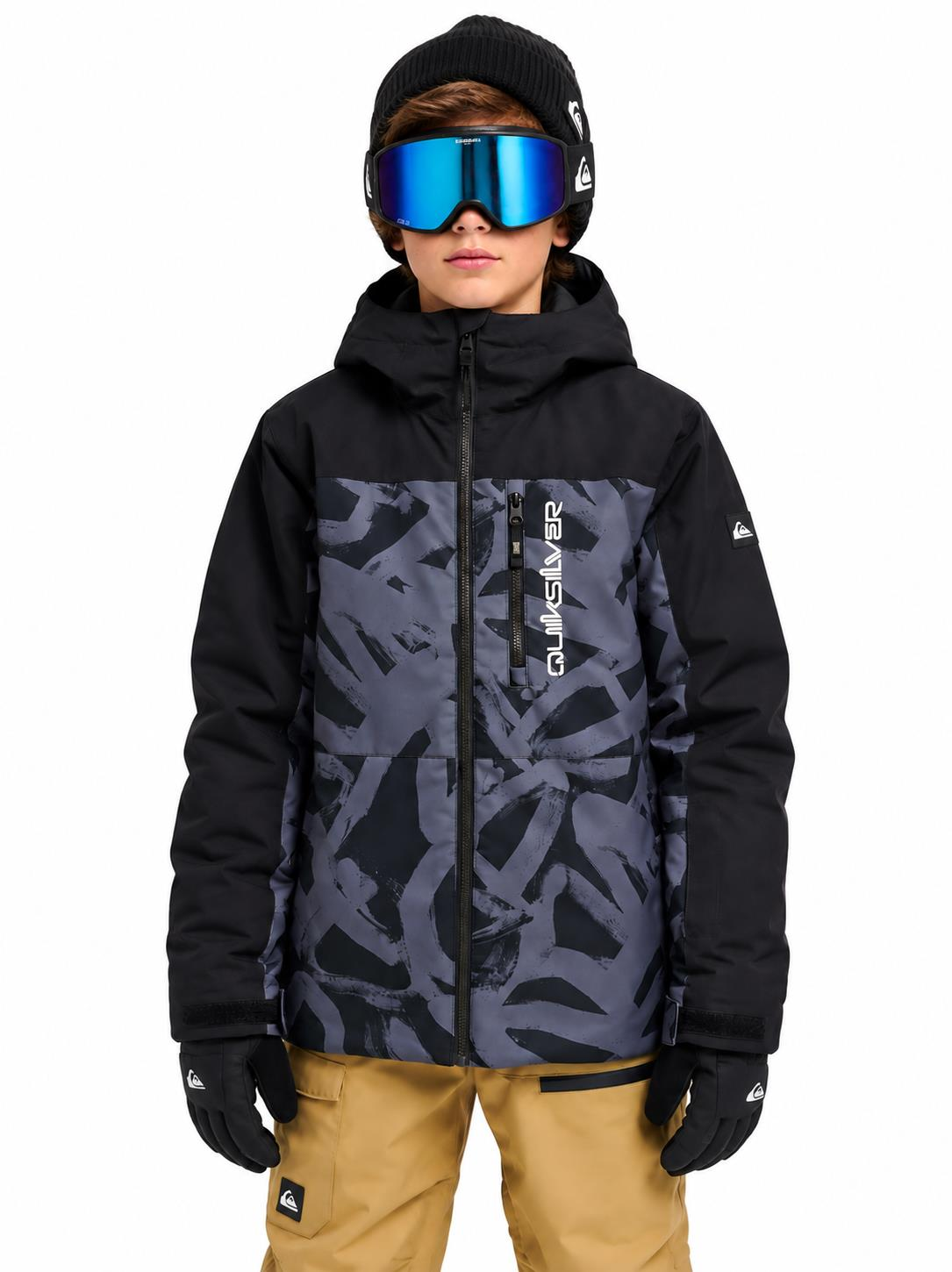 Quiksilver Sycamore Youth 8-16 Yaş Çocuk Kayak/Snowboard Montu-EQBTJ03252