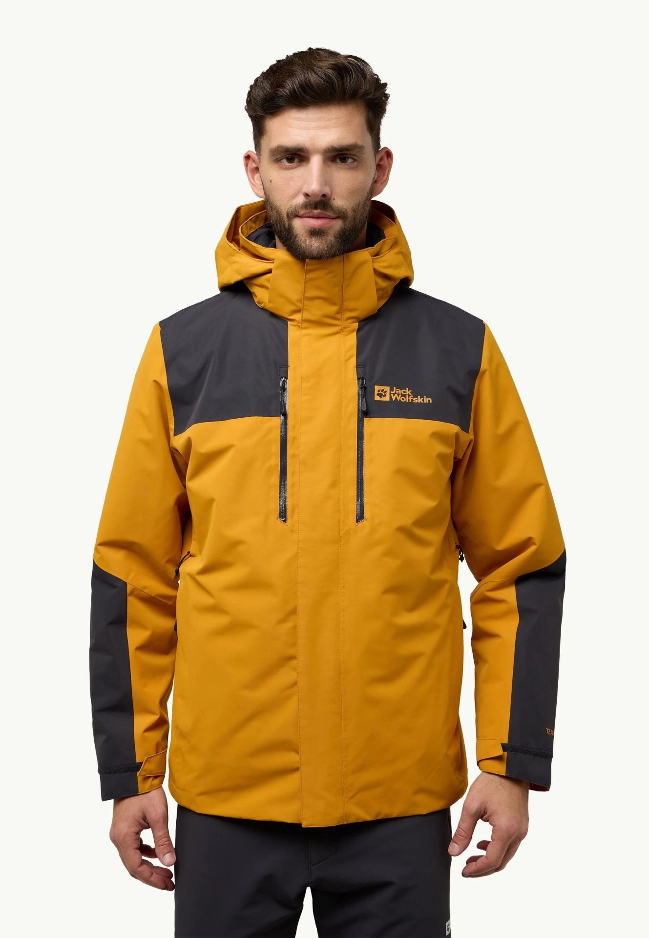 Jack Wolfskin Jasper 3IN1 Erkek Su Geçirmez Erkek Mont-A61858