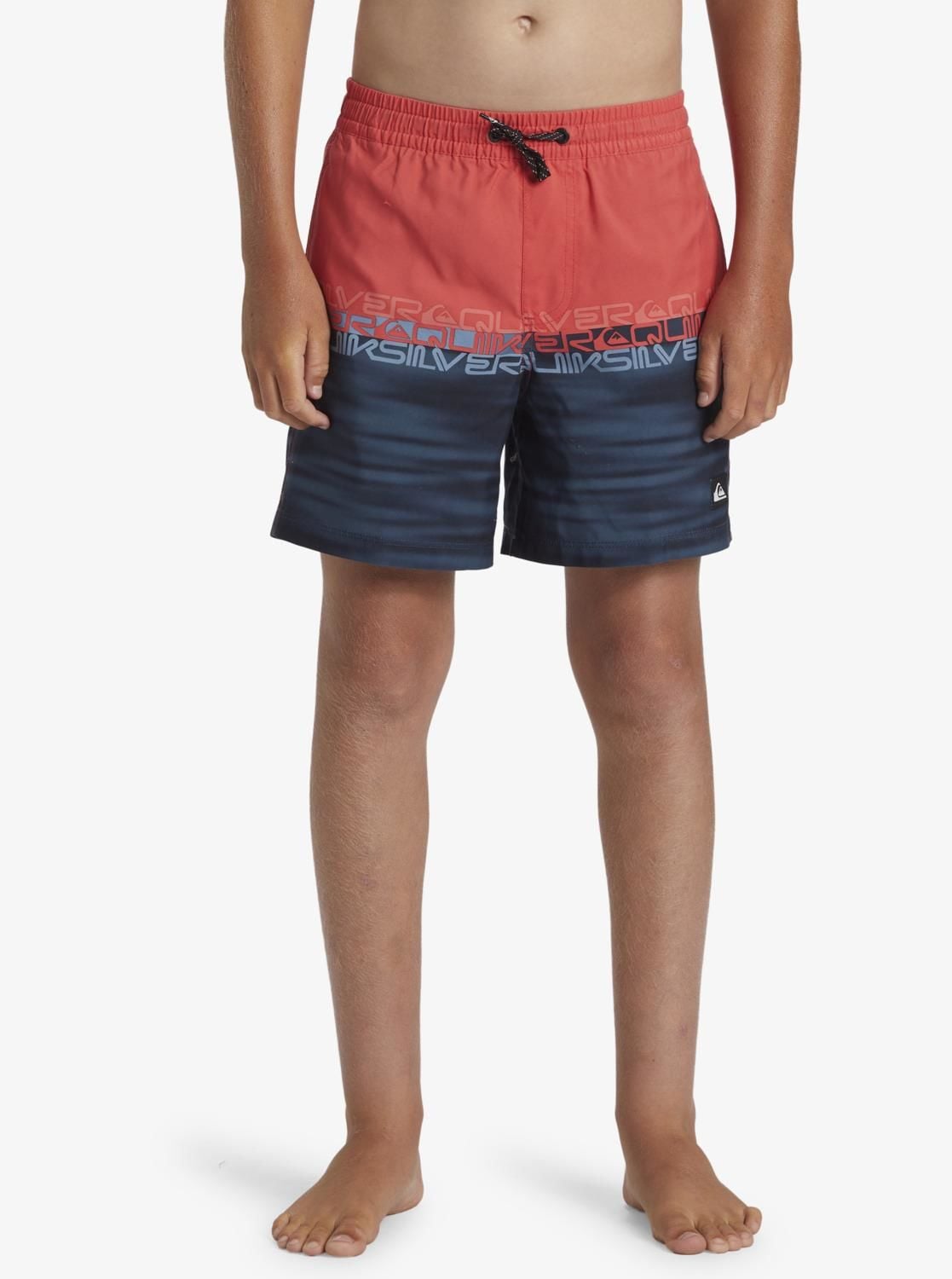 Quiksilver Everyday Wordblock Volley 8-16 Yaş Çocuk Deniz Şortu-AQBJV03051