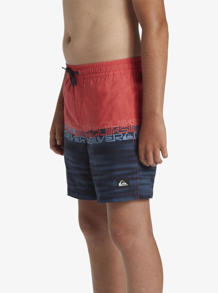 Quiksilver Everyday Wordblock Volley 8-16 Yaş Çocuk Deniz Şortu-AQBJV03051