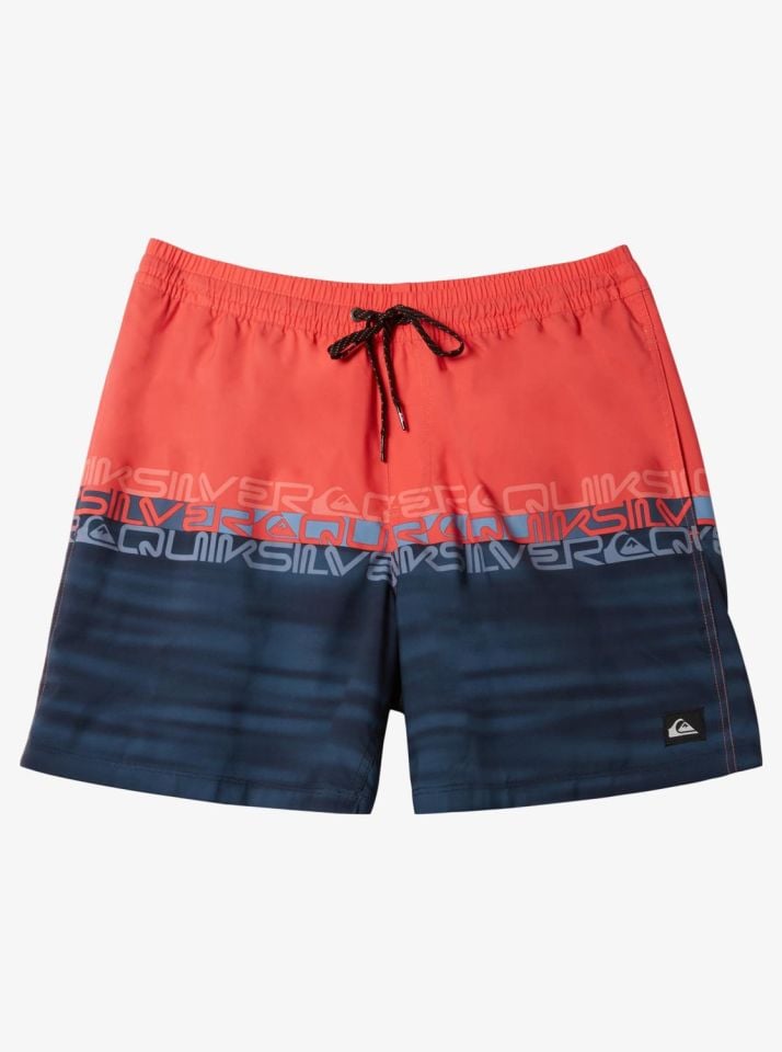Quiksilver Everyday Wordblock Volley 8-16 Yaş Çocuk Deniz Şortu-AQBJV03051