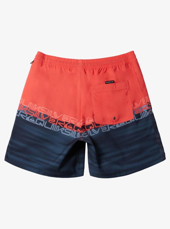 Quiksilver Everyday Wordblock Volley 8-16 Yaş Çocuk Deniz Şortu-AQBJV03051