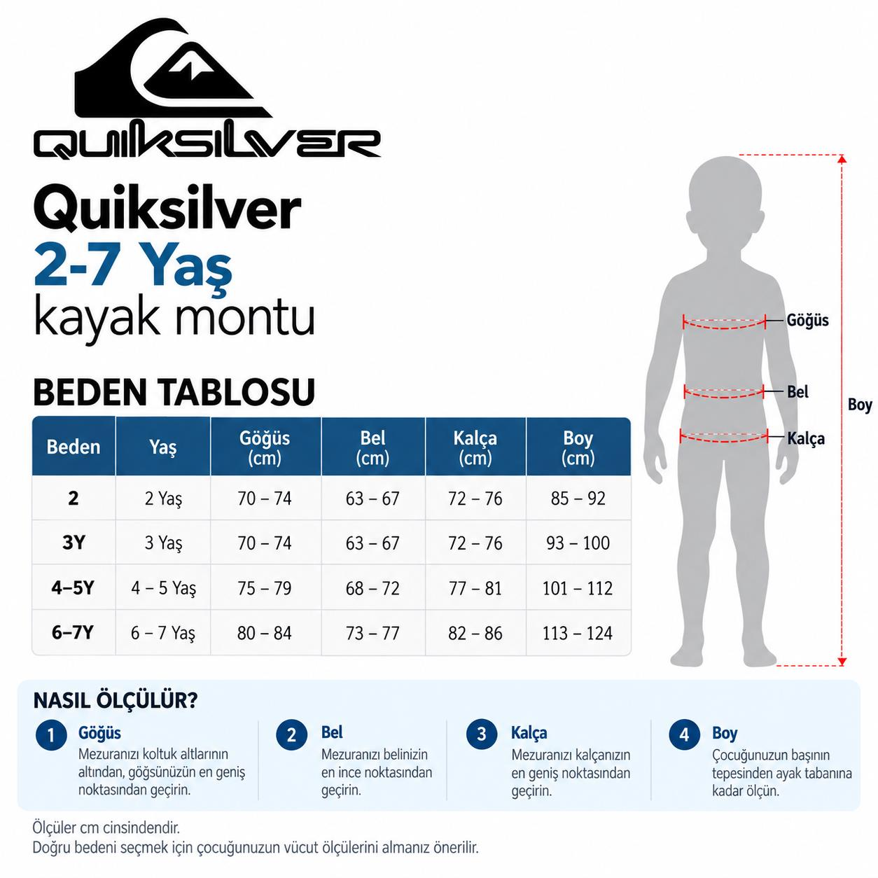 Quiksilver Little Mission 2-7 Yaş Çocuk Kayak Montu-EQKTJ03029