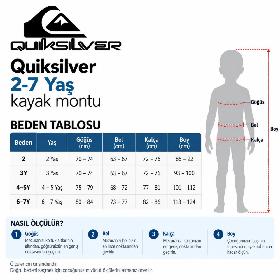 Quiksilver Little Mission 2-7 Yaş Çocuk Kayak Montu-EQKTJ03029