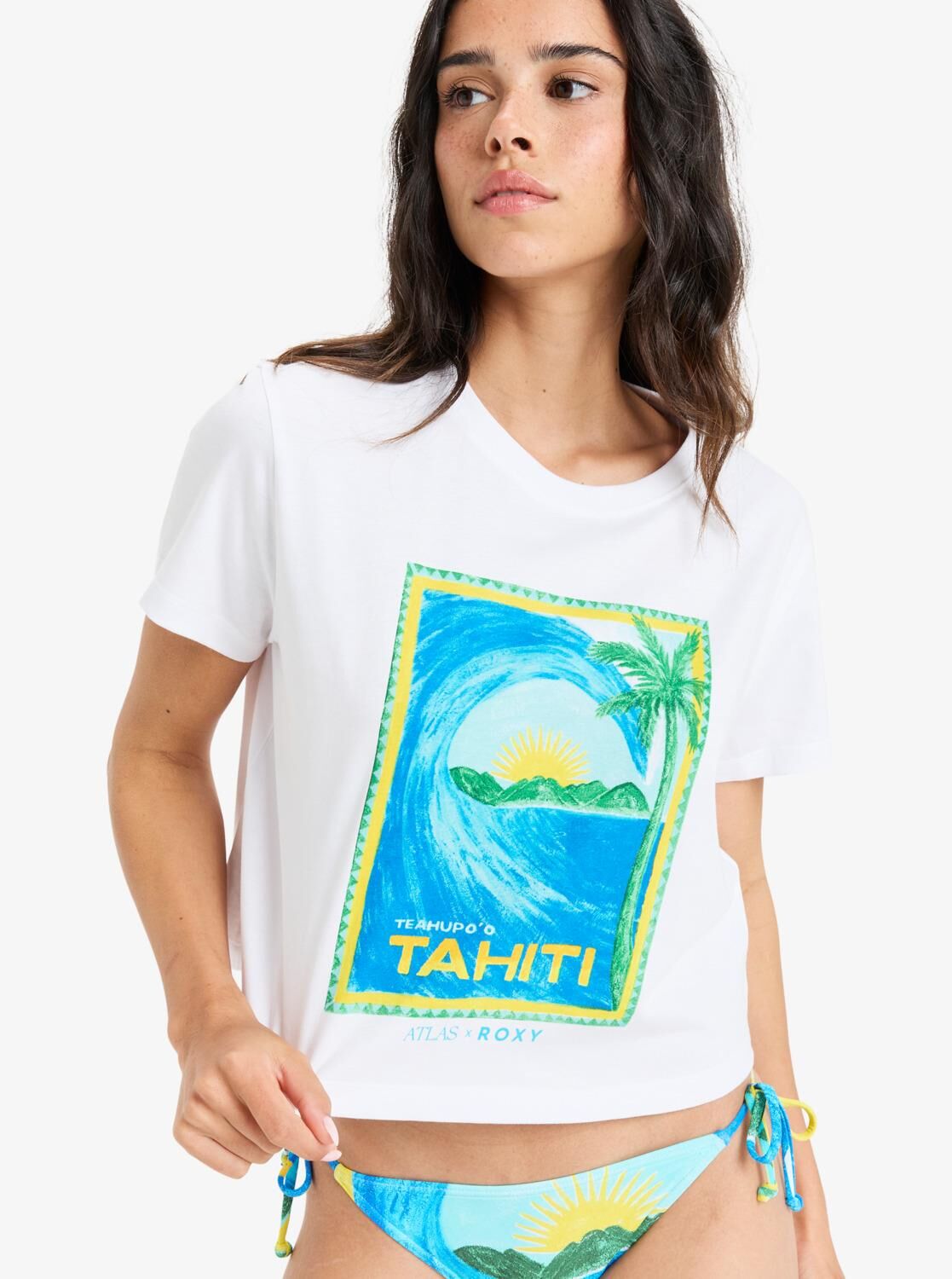 Roxy Atlas Ocean Kadın T-Shirt-ERJZT05921