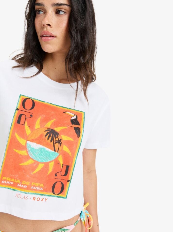 Roxy Atlas Ocean Kadın T-Shirt-ERJZT05921