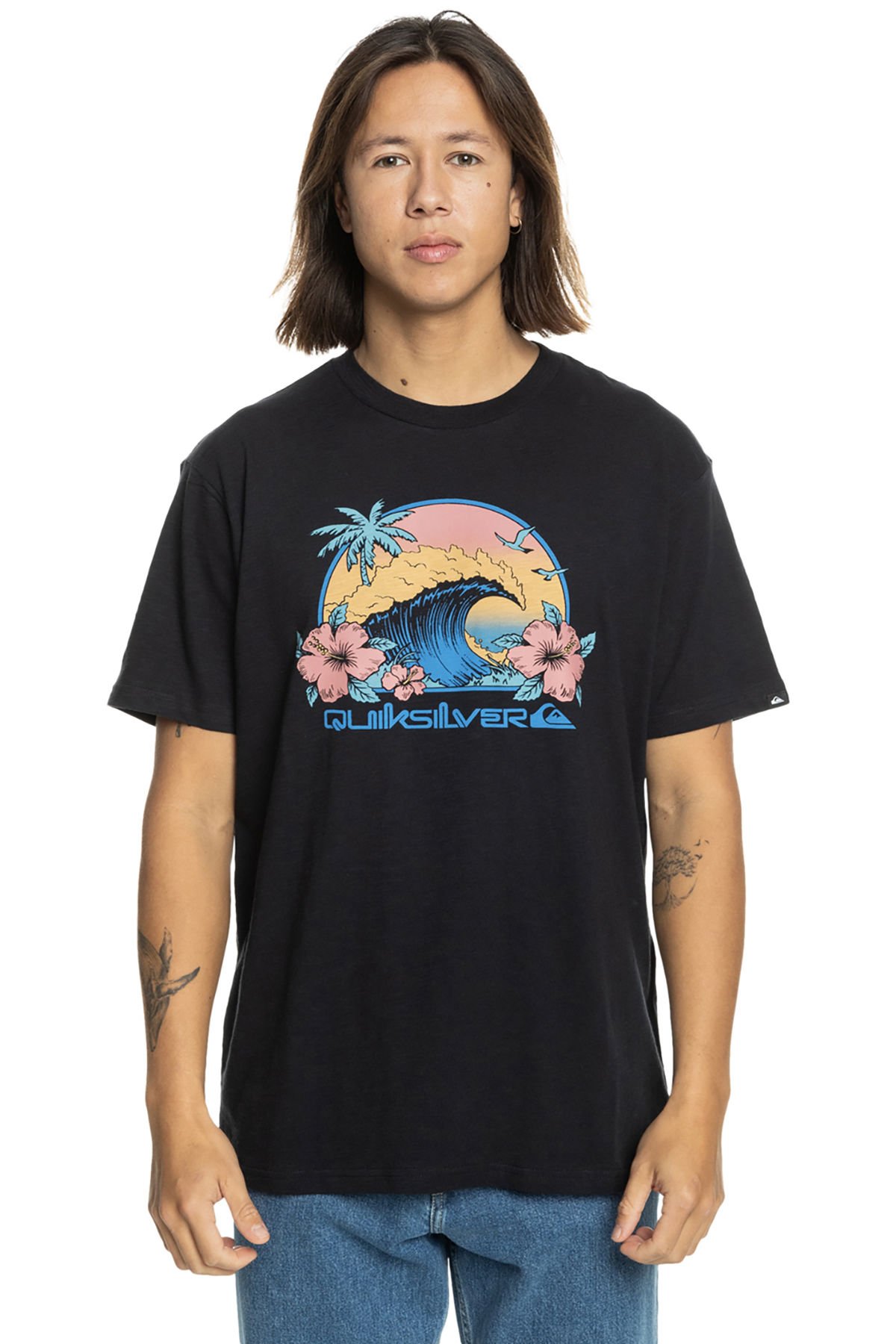 Quiksilver Riding Today SS Erkek T-Shirt-EQYZT07676