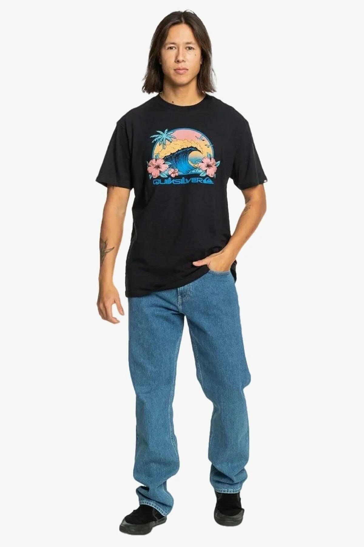 Quiksilver Riding Today SS Erkek T-Shirt-EQYZT07676