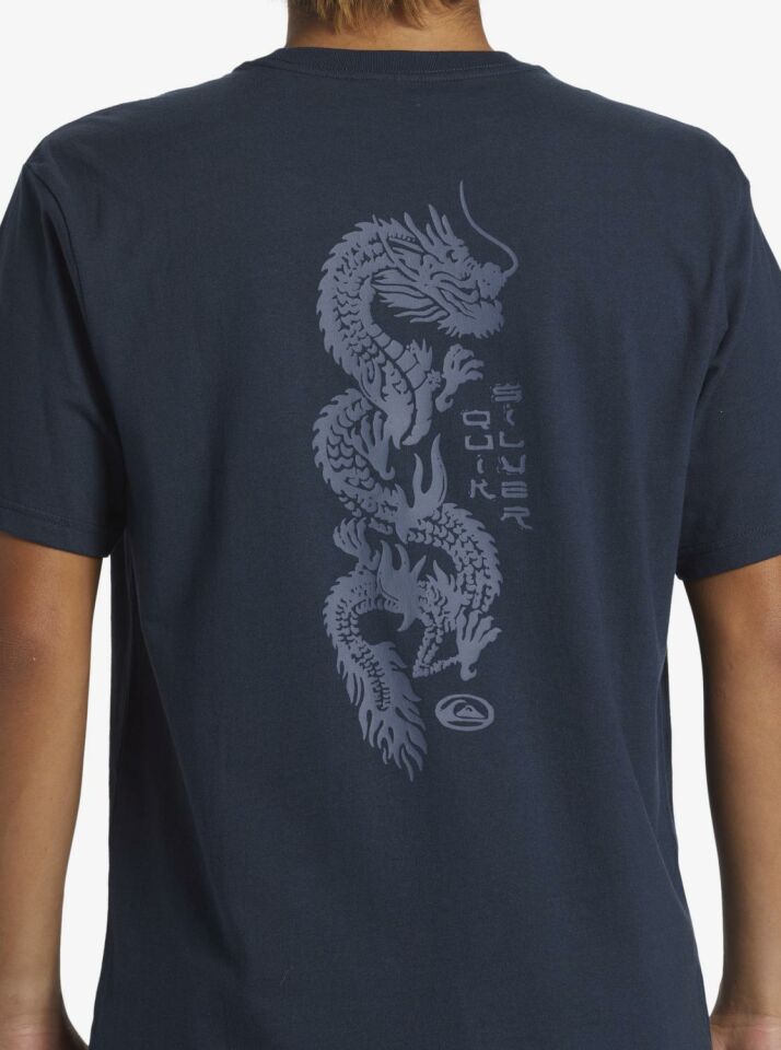 Quiksilver Dragon Fist Moe Erkek T-Shirt-AQYZT09544
