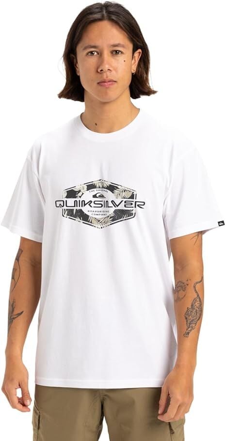 Quiksilver Locked Up SS Erkek T-Shirt-EQYZT08063
