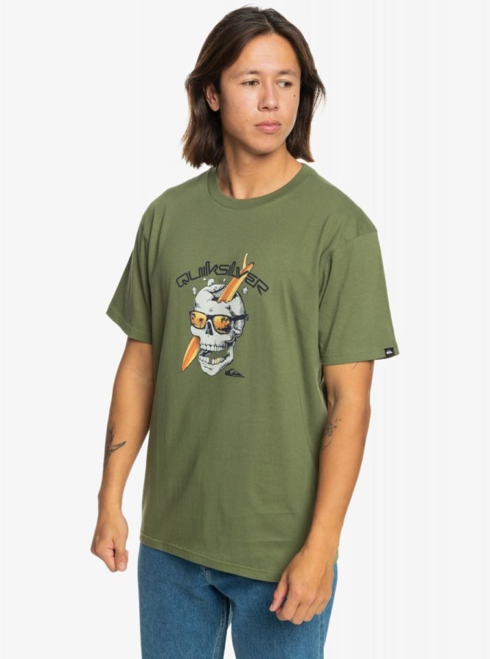 Quiksilver One Last Surf SS Erkek T-Shirt-EQYZT07674