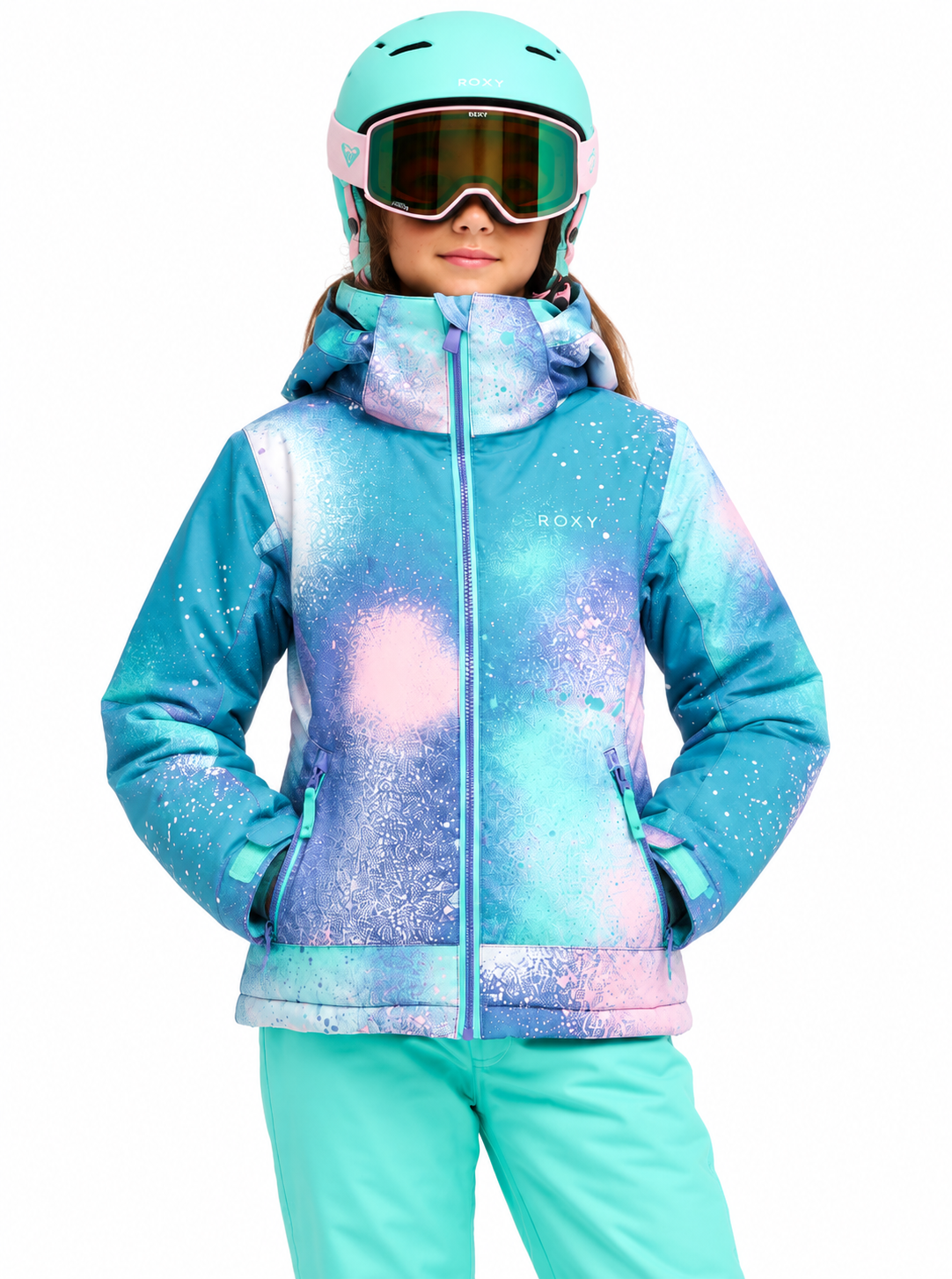 Roxy İce Escape Girl 8-16 Yaş Çocuk Kayak/Snowboard Montu-ERGTJ03214