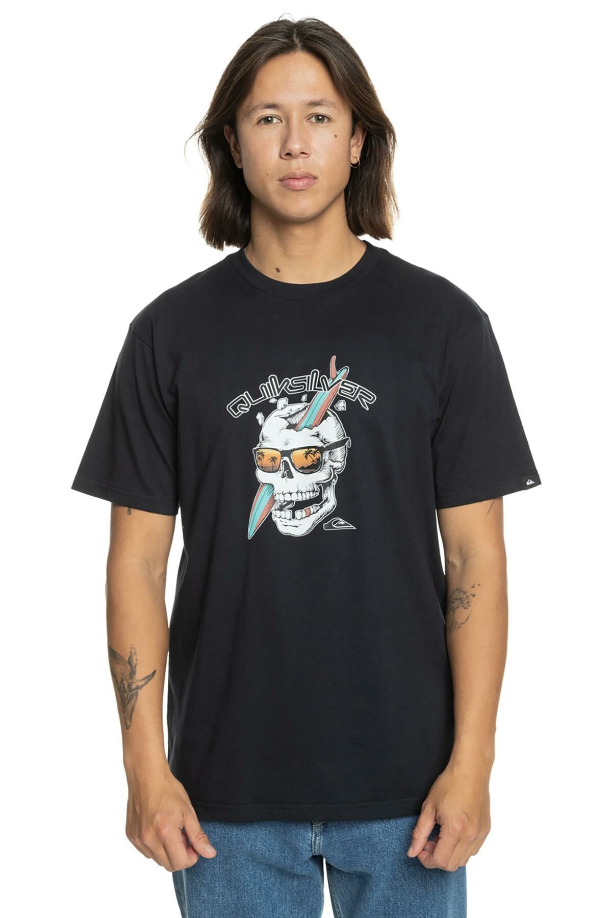 Quiksilver One Last Surf SS Erkek T-Shirt-EQYZT07674