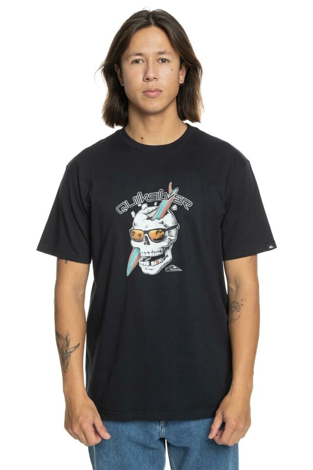 Quiksilver One Last Surf SS Erkek T-Shirt-EQYZT07674
