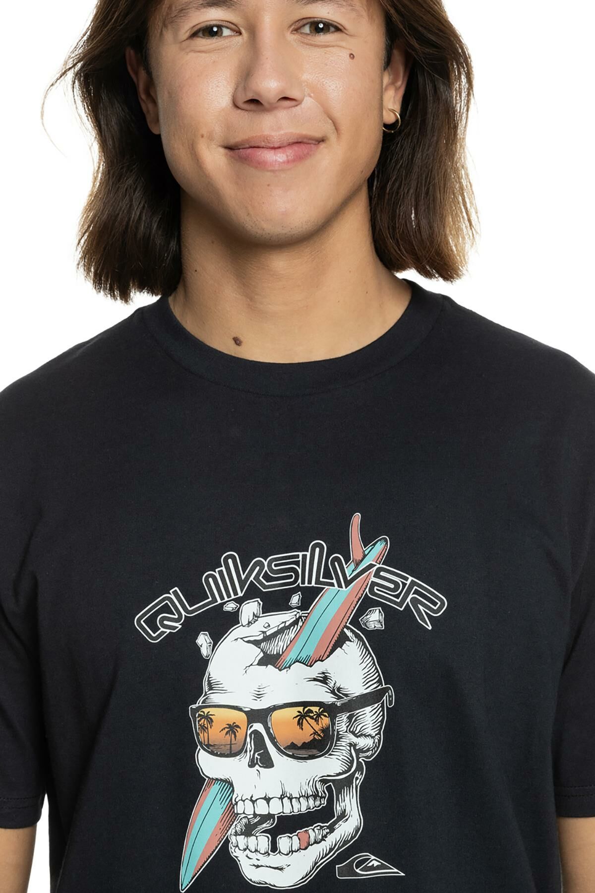 Quiksilver One Last Surf SS Erkek T-Shirt-EQYZT07674