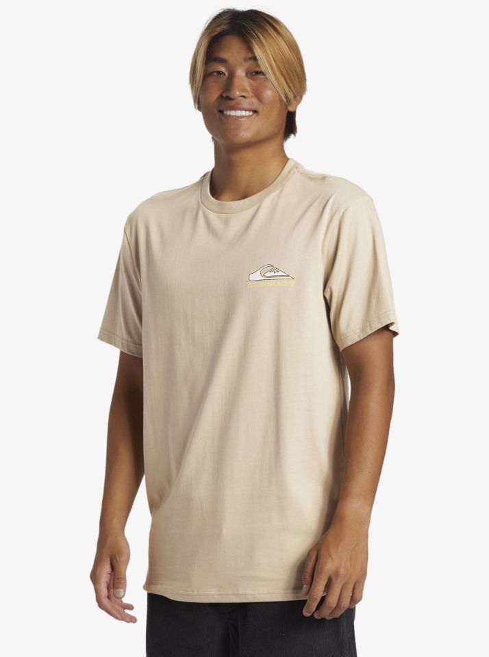 Quiksilver Step Up Mor Erkek T-Shirt-AQYZT09563