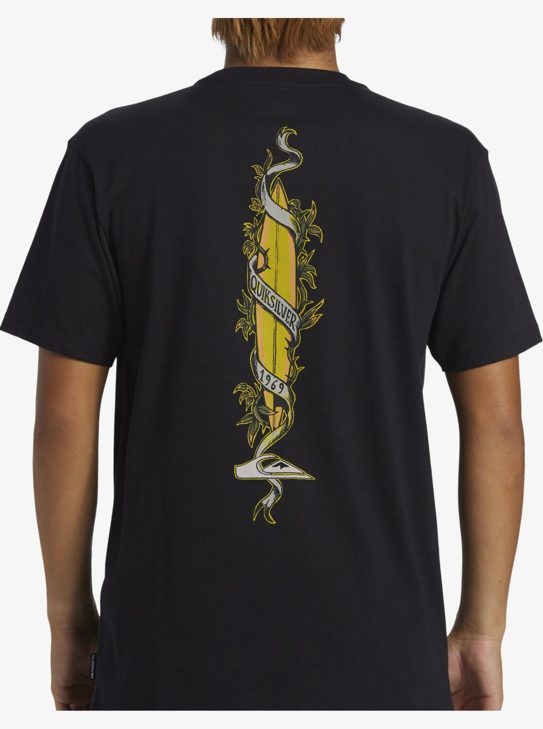 Quiksilver Step Up Mor Erkek T-Shirt-AQYZT09563