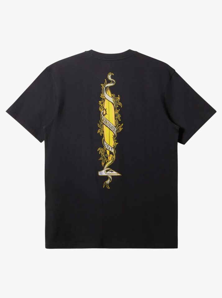Quiksilver Step Up Mor Erkek T-Shirt-AQYZT09563
