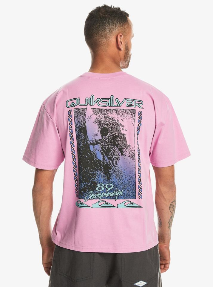 Quiksilver Back Flash SS Erkek T-Shirt-EQYZT07605