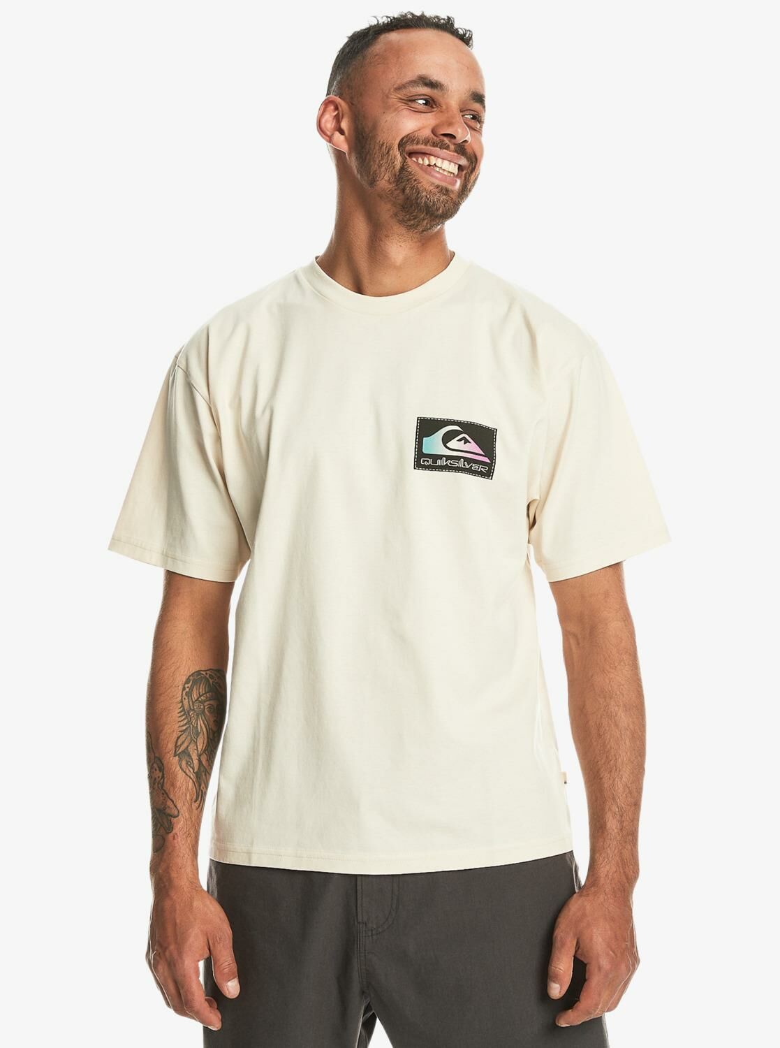 Quiksilver Back Flash SS Erkek T-Shirt-EQYZT07605