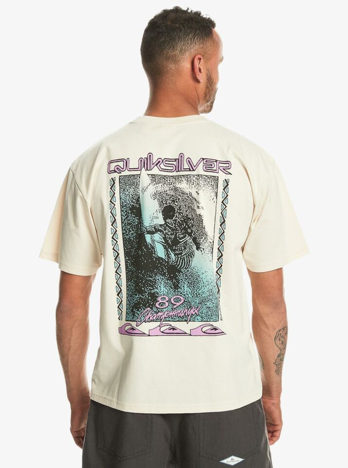 Quiksilver Back Flash SS Erkek T-Shirt-EQYZT07605
