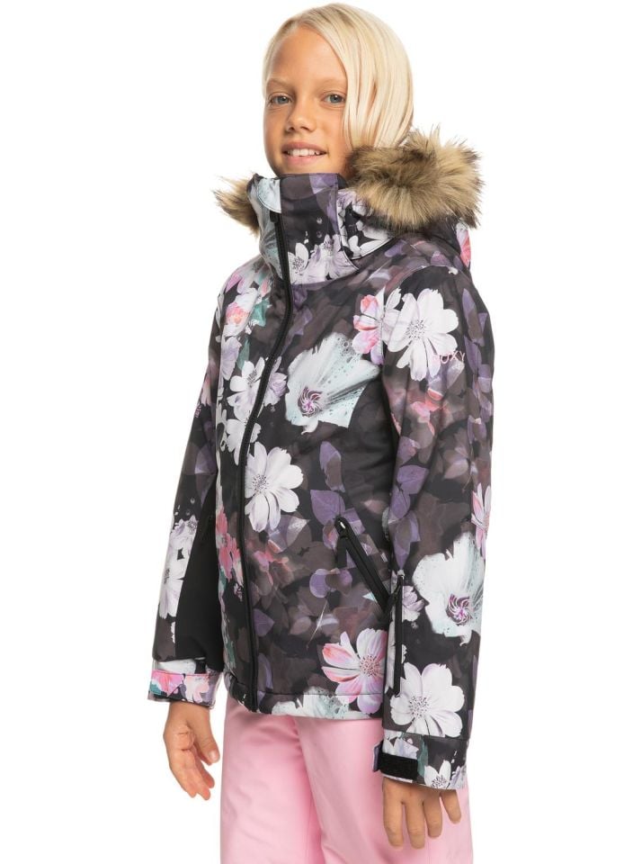 Roxy Jet Ski 8-16 Yaş Çocuk Kayak/Snowboard Montu-ERGTJ03162