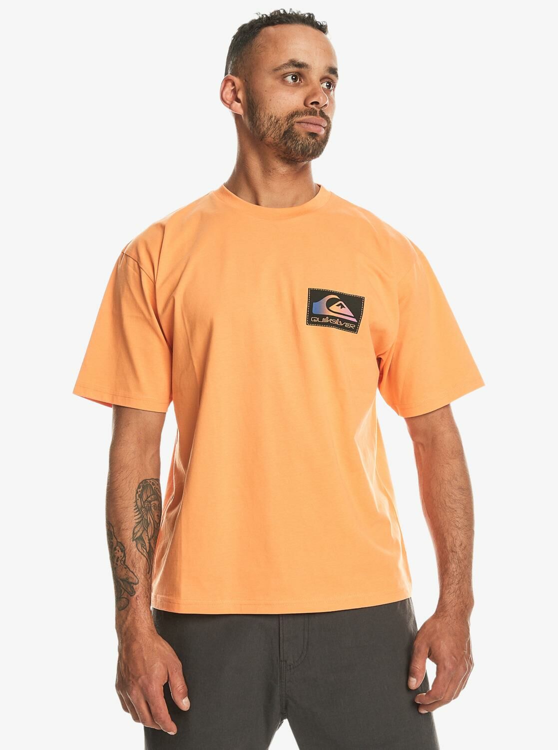 Quiksilver Back Flash SS Erkek T-Shirt-EQYZT07605