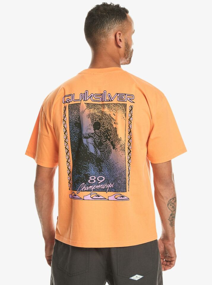 Quiksilver Back Flash SS Erkek T-Shirt-EQYZT07605